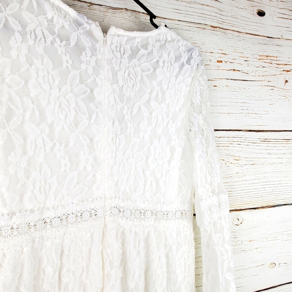 Shein Lace A Line Dress - Picture 5 of 7